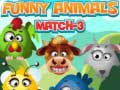 Oyun Funny Animals Match 3