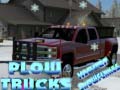 Oyun Hidden Snowflakes Plow Trucks