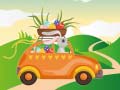 Oyun Bunnies Driving Cars Match 3