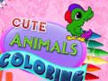 Oyun Cute Animals Coloring