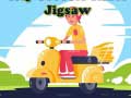 Oyun City Scooter Rides Jigsaw