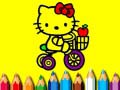 Oyun Back To School: Sweet Kitty Coloring