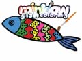 Oyun Rainbow Fish Coloring