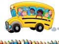 Oyun School Bus Coloring Book