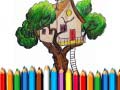 Oyun Tree House Coloring Book