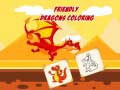 Oyun Friendly Dragons Coloring