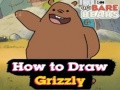 Oyun We Bare Bears How to Draw Grizzly