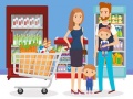 Oyun Happy Shopping Jigsaw