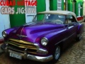 Oyun Cuban Vintage Cars Jigsaw