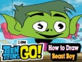 Oyun How to Draw Beast Boy