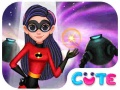 Oyun Superhero Violet Fashion Shoot