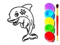 Oyun Dolphin Coloring Book