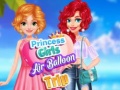 Oyun Princess Girls Air Balloon Trip