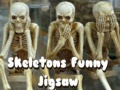 Oyun Skeletons Funny Jigsaw