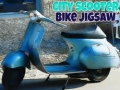 Oyun City Scooter Bike Jigsaw