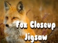 Oyun Fox Closeup Jigsaw
