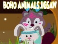 Oyun Boho Animals Jigsaw