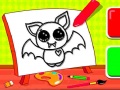 Oyun Easy Kids Coloring Bat