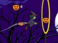 Oyun Flying witch halloween