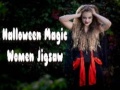 Oyun Halloween Magic Women Jigsaw