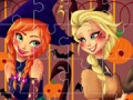 Oyun Princess Halloween Jigsaw