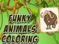 Oyun Funky Animals Coloring