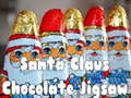 Oyun Santa Claus Chocolate Jigsaw