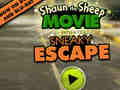 Oyun Shaun The Sheep: Movie Sneaky Escape