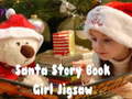 Oyun Santa Story Book Girl Jigsaw