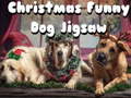 Oyun Christmas Funny Dog Jigsaw