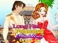 Oyun Long Hair Princess Wedding Dress up