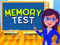 Oyun Memory Test