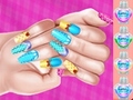 Oyun Elsa Princess Theme Nail Art Diy