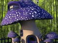 Oyun Funny Mushroom Houses Jigsaw
