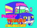 Oyun Funny Trucks Coloring