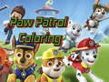 Oyun Paw Patrol Coloring