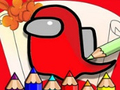 Oyun Amoung Us Coloring Book