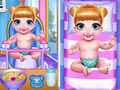 Oyun Twins Lovely Bathing Time