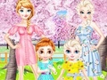 Oyun Frozen Family Flower Picnic