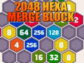 Oyun 2048 Hexa Merge Block