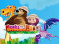 Oyun Masha and The Bear dinosaur