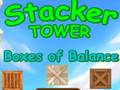 Oyun Stacker Tower Boxes of Balance