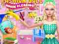 Oyun Fashion Doll House Cleaning