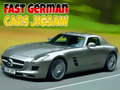 Oyun Fast German Cars Jigsaw