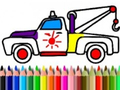 Oyun Back To School: Truck Coloring Book