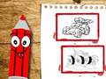 Oyun Back To School Cars Coloring Book