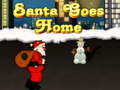 Oyun Santa goes home