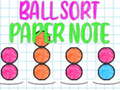 Oyun Ball Sort Paper Note