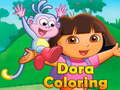 Oyun Dora Coloring