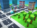 Oyun Pixel City Runner 3D